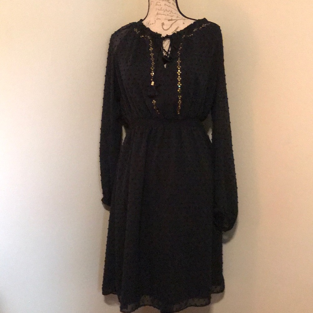 Altuzarra for Target Black Swiss Dot Dress 12